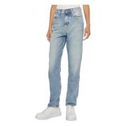 Klassieke katoenen jeans met ritssluiting Calvin Klein Jeans , Blue , ...