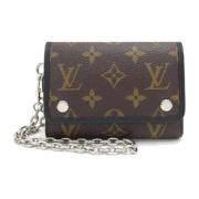 Pre-owned Fabric wallets Louis Vuitton Vintage , Brown , Heren