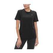 Zwarte katoenen tops & T-shirt Calvin Klein Jeans , Black , Dames