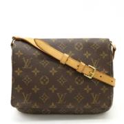 Pre-owned Canvas louis-vuitton-bags Louis Vuitton Vintage , Brown , Da...