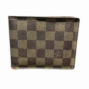 Pre-owned Canvas wallets Louis Vuitton Vintage , Brown , Dames