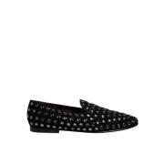 Kristal Ster Loafers Dolce & Gabbana , Black , Heren