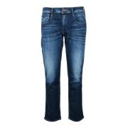 Slim Fit Denim Jeans Replay , Blue , Heren