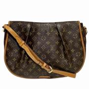 Pre-owned Canvas louis-vuitton-bags Louis Vuitton Vintage , Brown , Da...