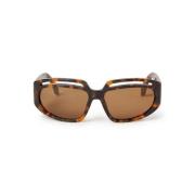 Stijlvolle zonnebrillencollectie Heights Palm Angels , Brown , Unisex