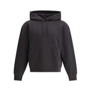 Gezellig Logo Hoodie Saint Laurent , Black , Heren