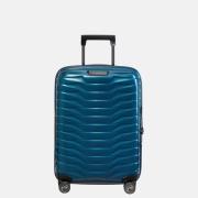 Samsonite Proxis expandable handbagage spinner 55 cm petrol blue