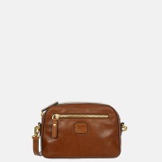 Bric's Volterra crossbody tas tabac