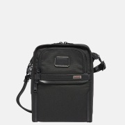 Tumi organizer crossbody tas black