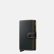 Secrid Miniwallet pasjeshouder matte black & ochre