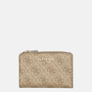 Guess Laurel ziparound portemonnee latte logo