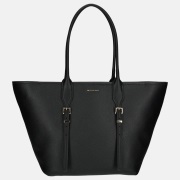 Michael Kors Moore buckle shopper black