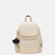 Kipling City Zip rugzak mini back to beige