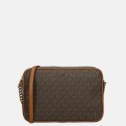 Michael Kors Jet Set East West crossbody tas L brown