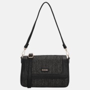 Charm London Hillingdon crossbody tas zwart