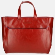 Piquadro Blue Square laptopshopper 16 inch rosso