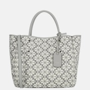 Kate Spade Flower Jacquard M handtas grey multi