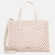 Emily & Noah Raffia handtas M pink salt