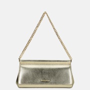 Michael Kors Carmine clutch pale gold
