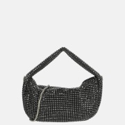 Firenze strass buideltje handtas black