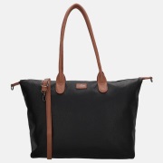 Charm London Buckingham Palace shopper L zwart/cognac