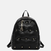 Emily & Noah heart studs Heaven rugzak black