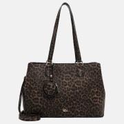 Emily & Noah Hanna shopper brown/black