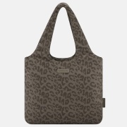 Kapten & Son Skara Cloud shopper 14 inch dark leopard