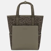 Kapten & Son Lindby rugzak 14 inch dark leopard