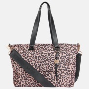 Mosz Denise laptoptas/shopper 15.6 inch leopard