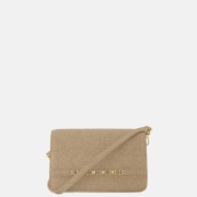 Nikkie Daxing chain crossbody tas hazelnut