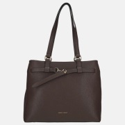 Daniele Donati shopper dark brown