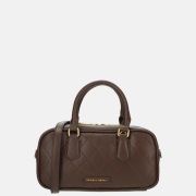 Daniele Donati handtas stiksels dark brown