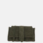 Charm London overslag schoudertas olijfgroen