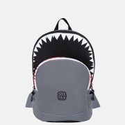 Pick & Pack Shark reflecterend kinderrugzak M visible grey