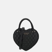Guess Atabey heart bag handtas Black