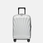 Samsonite C-Lite handbagage koffer 55 cm uitbreidbaar off white