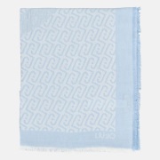 Liu Jo Logo sjaal light blue