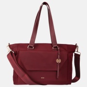 Mosz Denise laptoptas/shopper 15.6 inch aubergine