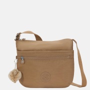 Kipling Arto crossbody tas early tan