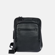 Porsche Design Leather Evo crossbody tas S black