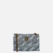 Kurt Geiger Mini Kensington soft bag crossbody tas denim