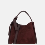 Charm London  Knott handtas S bordeaux rood