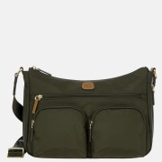 Bric's schoudertas olive