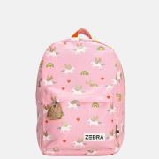 Zebra Trends kinderrugzak M roze