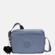 Kipling Abanu crossbody tas M blue stone