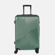 Enrico Benetti Spinner Louisville koffer 65 cm olijf