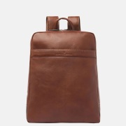 Castelijn en Beerens laptoprugzak 16.6 inch lichtbruin