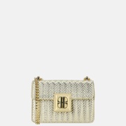 Laurent David Amy schoudertas vlecht gold