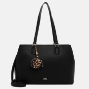 Emily & Noah Hanna shopper black